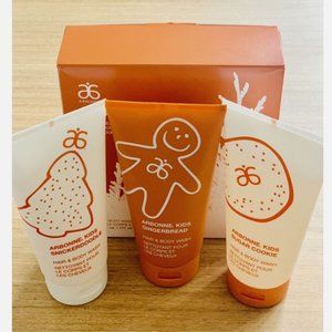Arbonne Kids Cookie ~ Hair & Body Wash Trio, 6oz